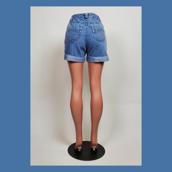 Vtg jean shorts - Picture 2 of 13